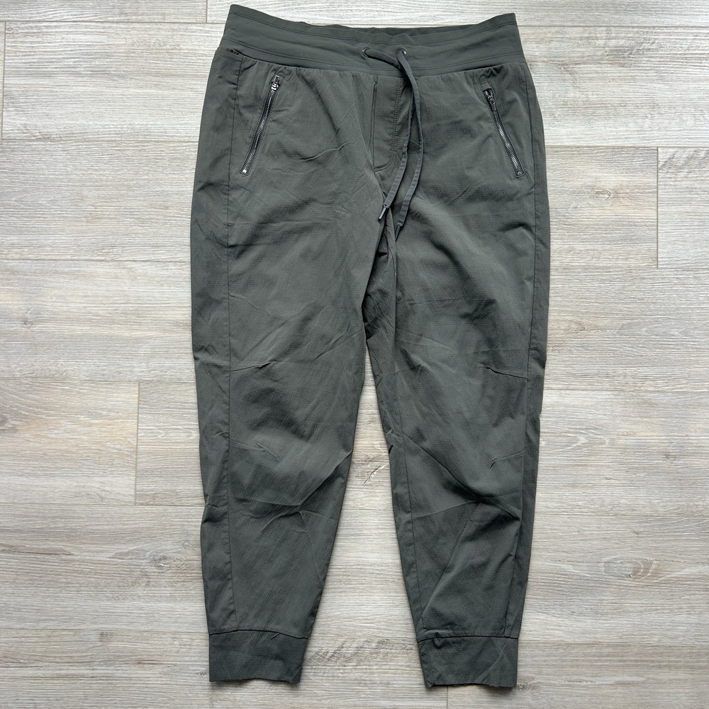 Athleta Size 14 Trekkie North Jogger Pant Mountain Olive Stretch Breathable